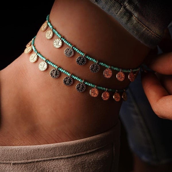 Pearl Anklet firozi