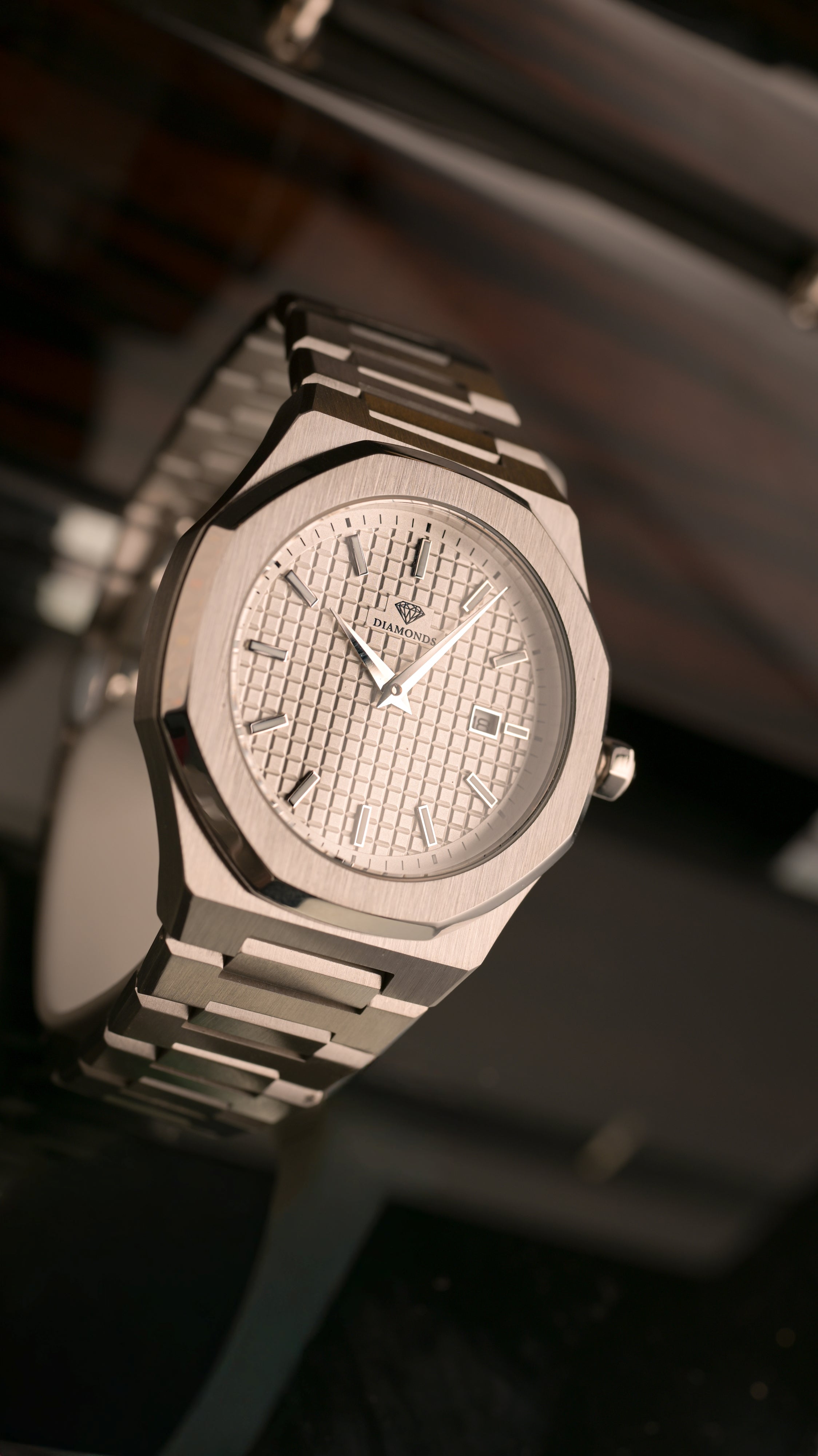 White Dial steel
