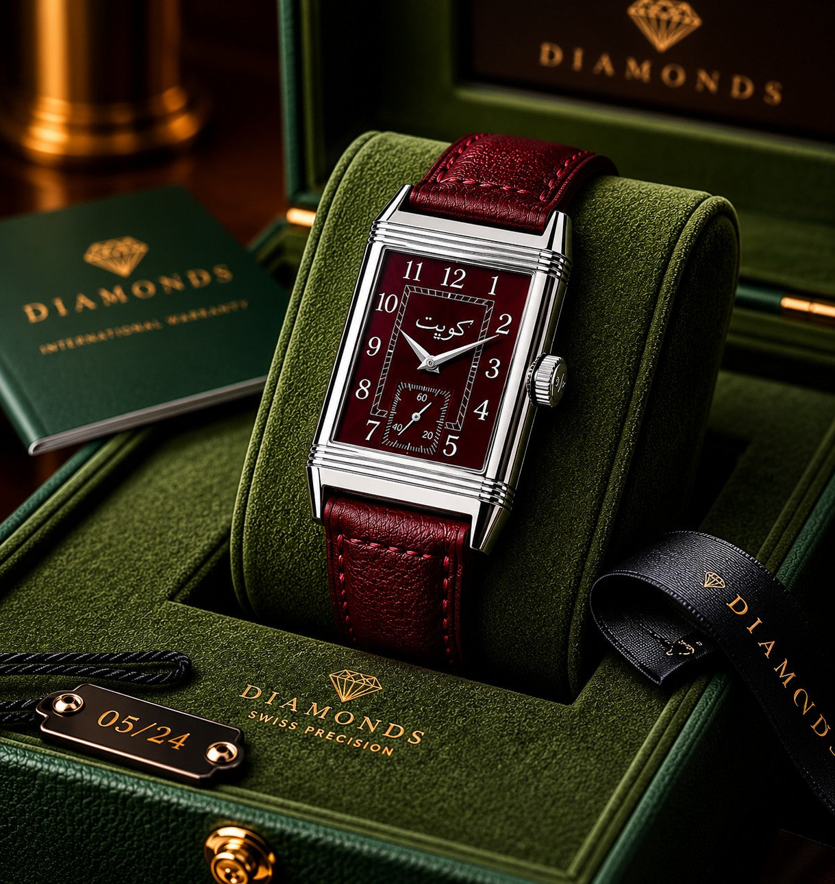 Kuwait Edition Burgundy Dial
