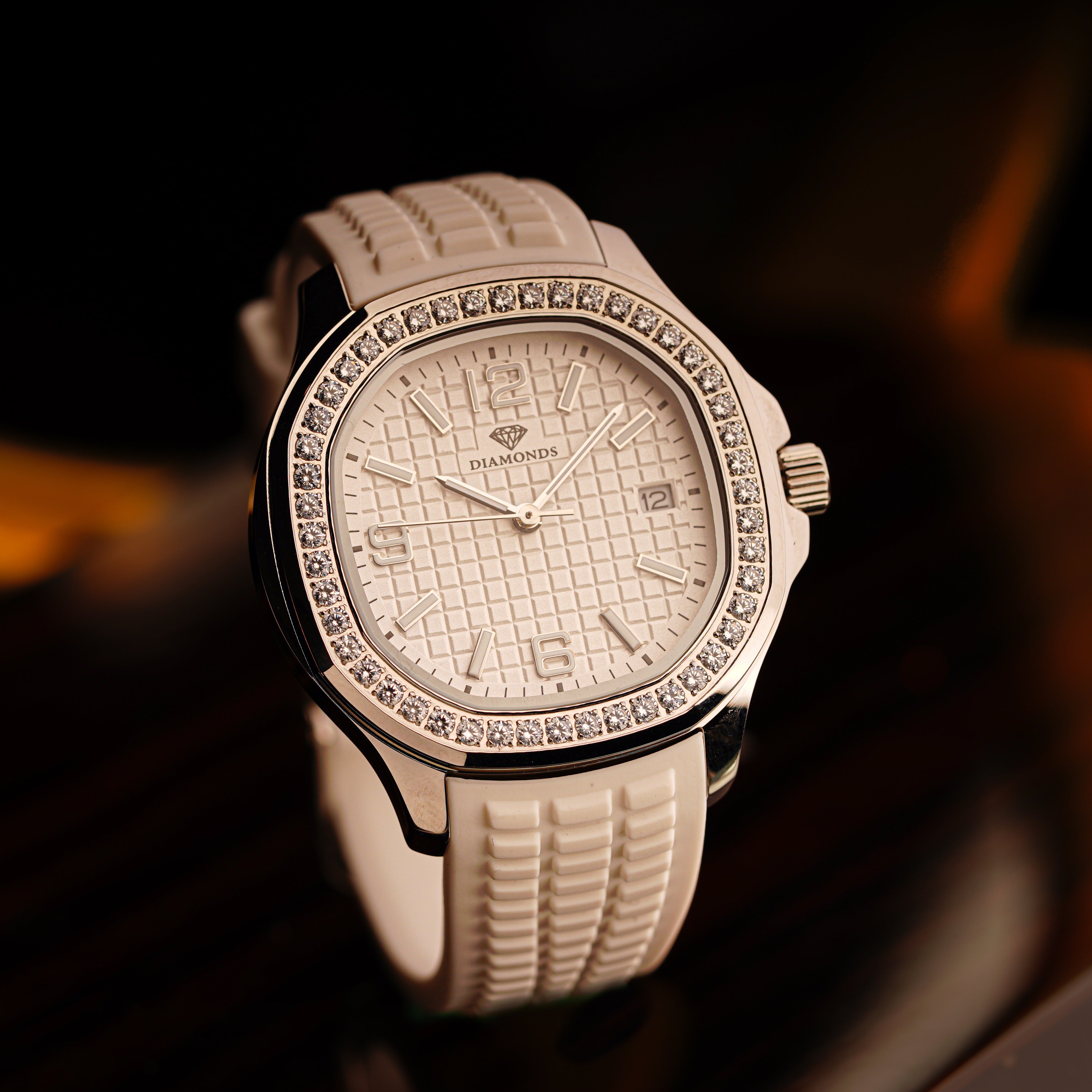 Women's White Dial