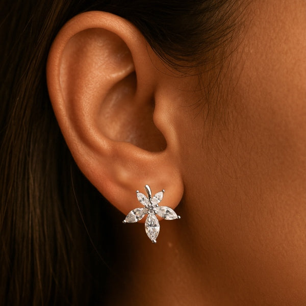Earring marquise