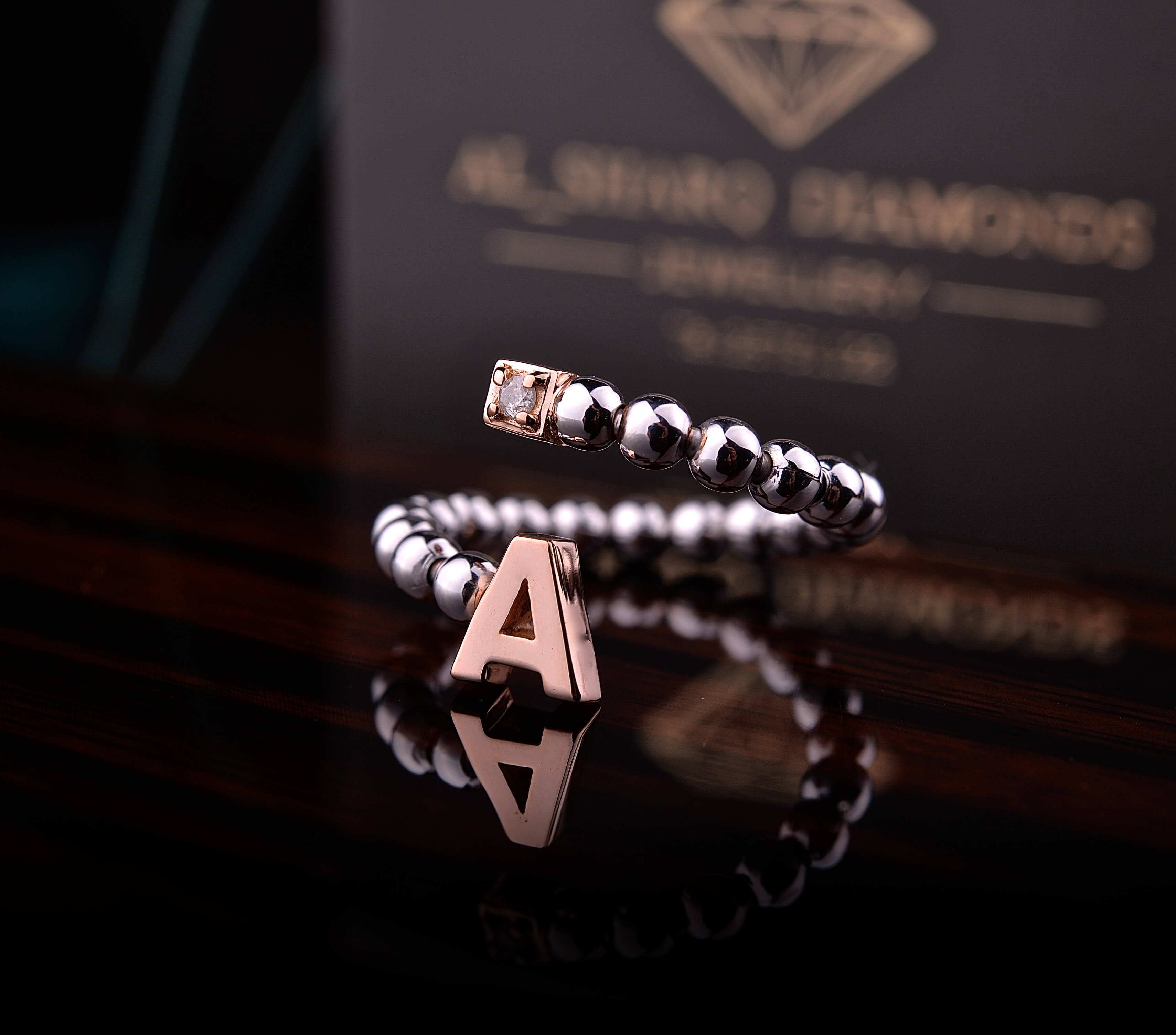 Classic Letters Ring
