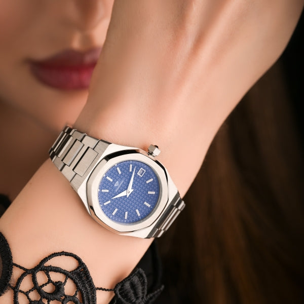 Blue Dial - Steel