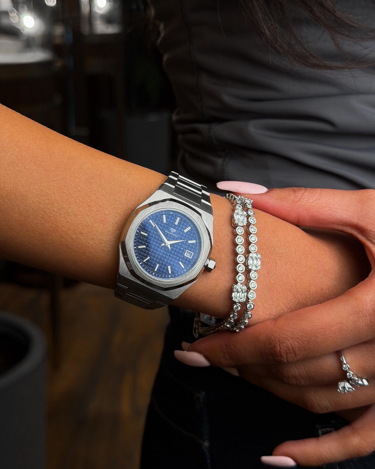 Blue Dial - Steel
