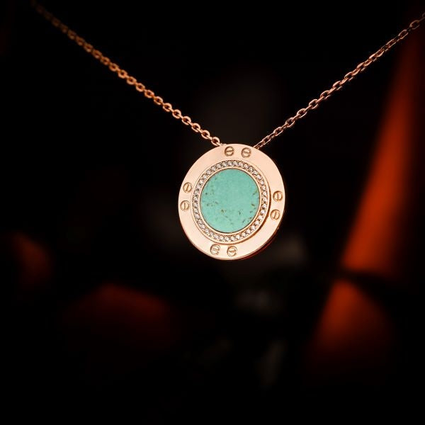 Fairouzi Round Necklace