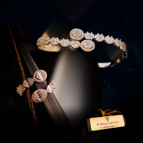 Spiral bangle and ring