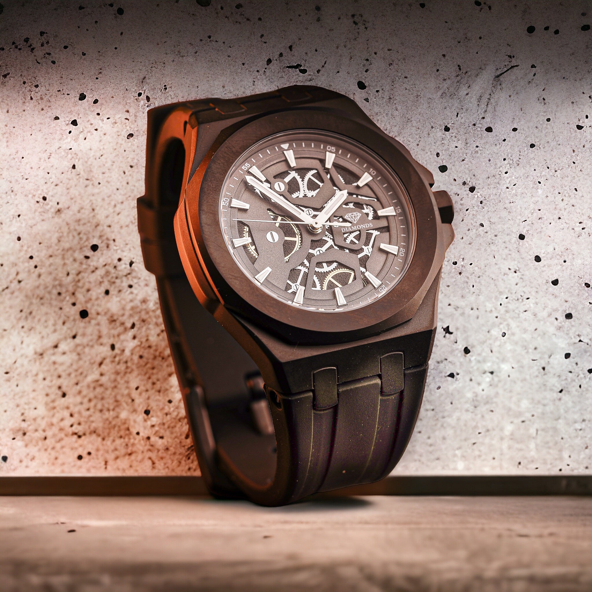Black Dial Mens