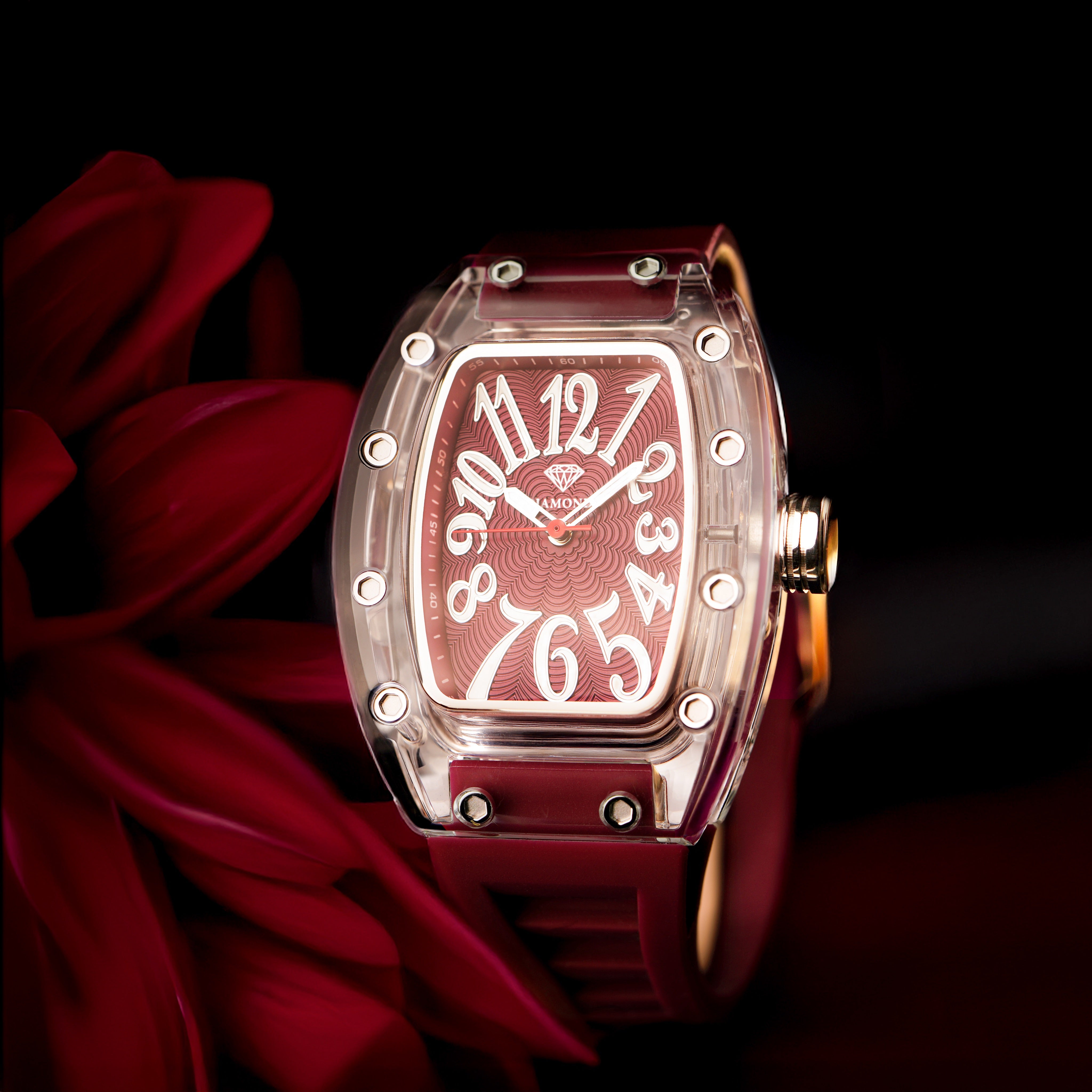 Diamonds Purple Dial