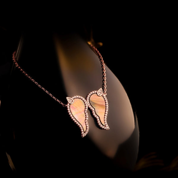 Santorini pearl necklace