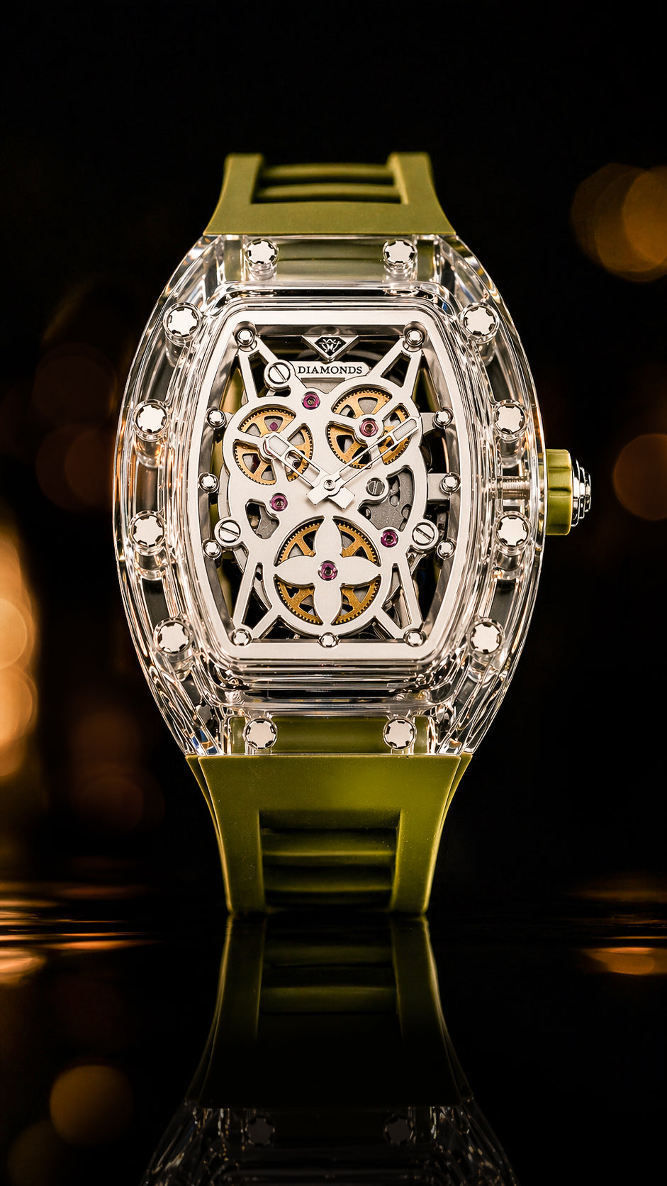 Diamond  White Skeleton