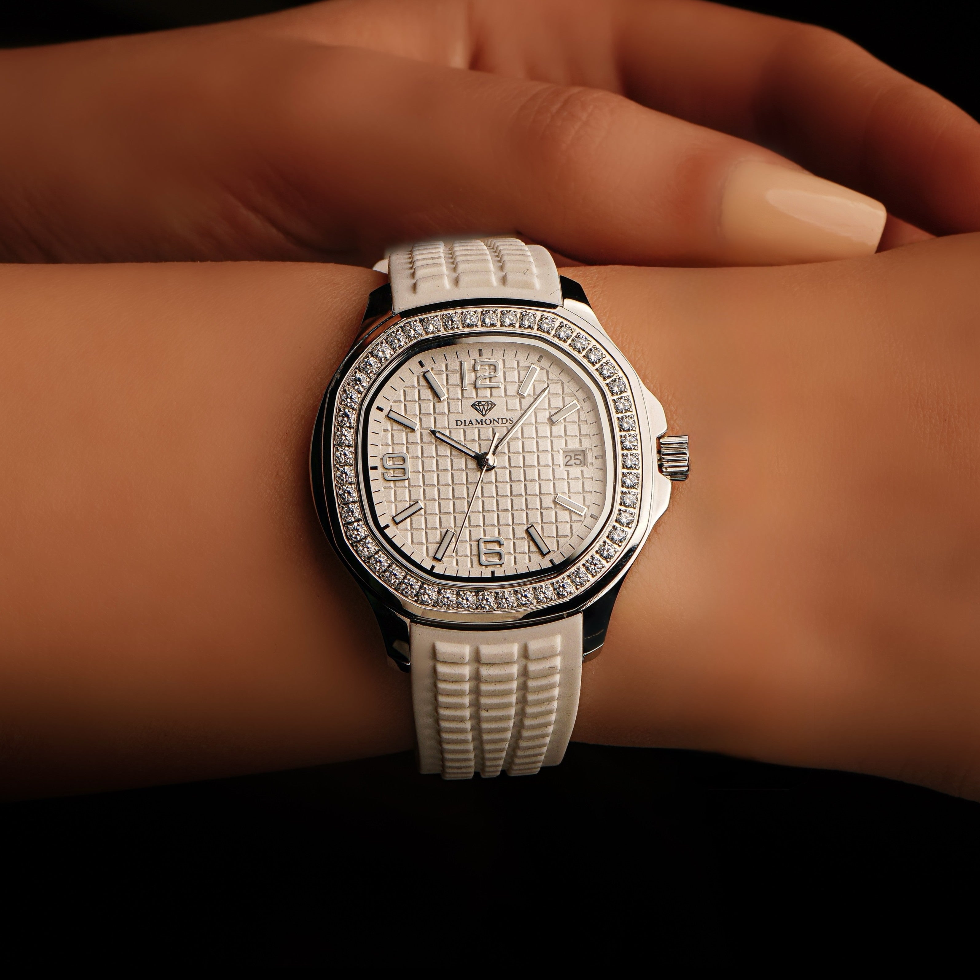 Women's White Dial