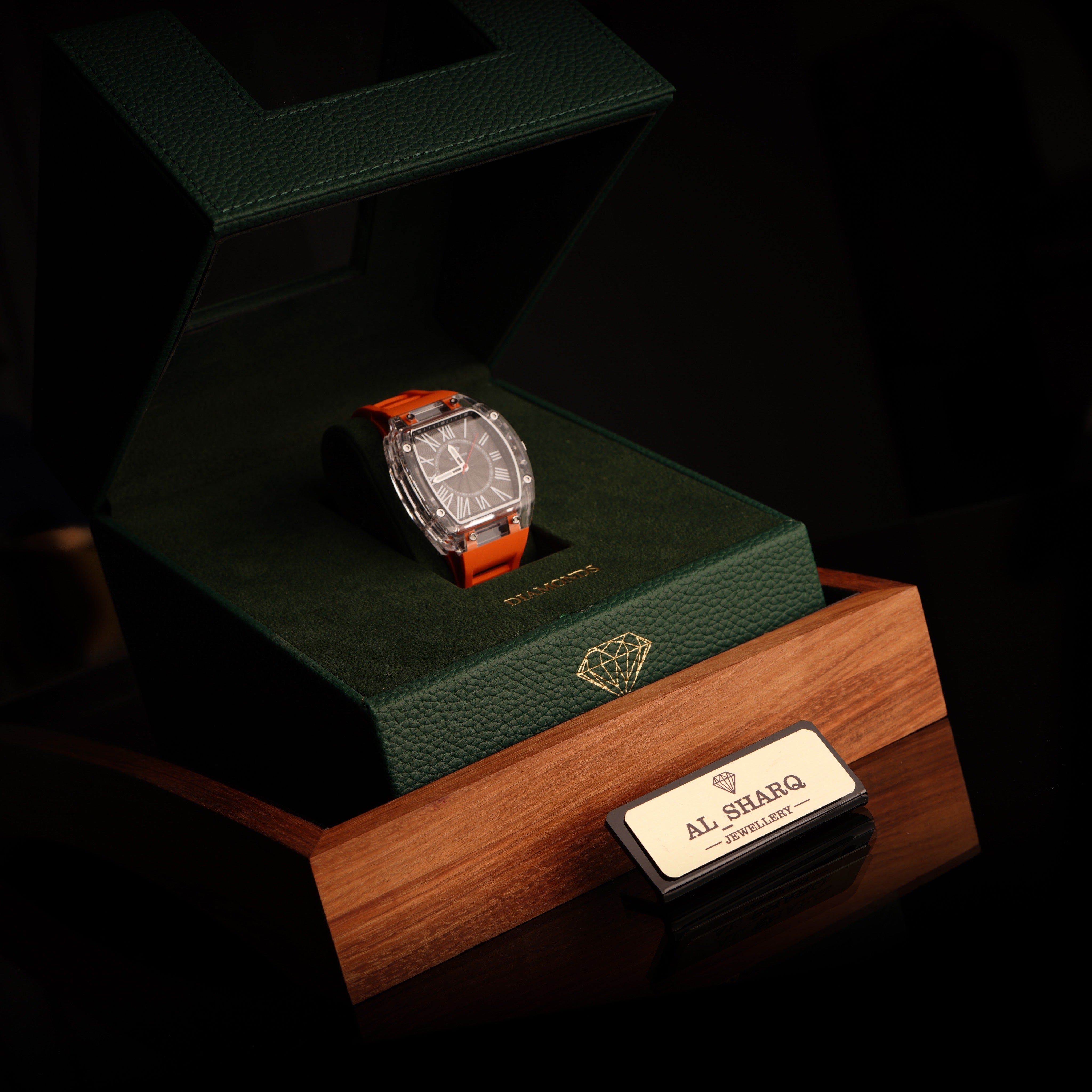 DIAMONDS Black Dial-O9012