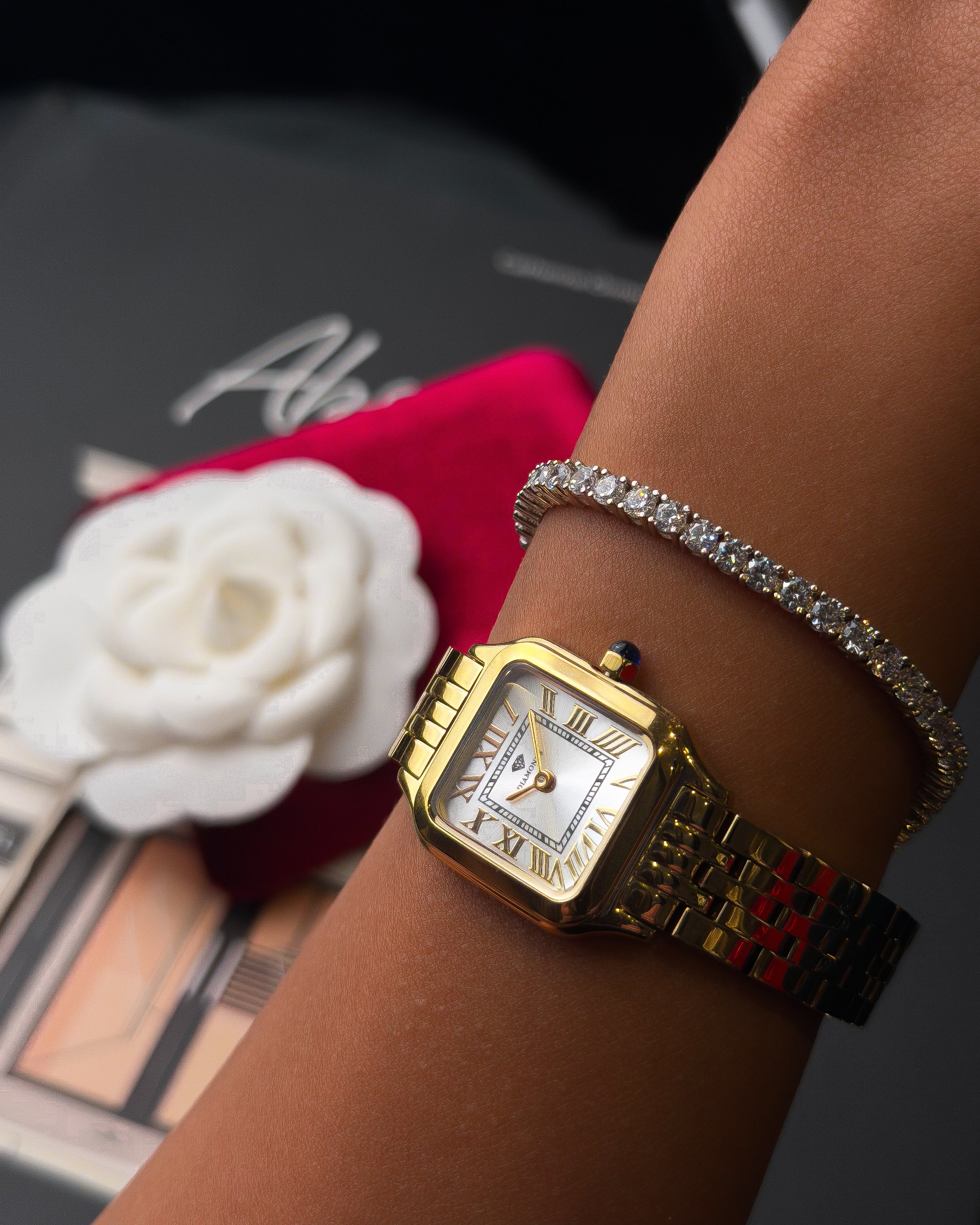 Classic Golden Watch