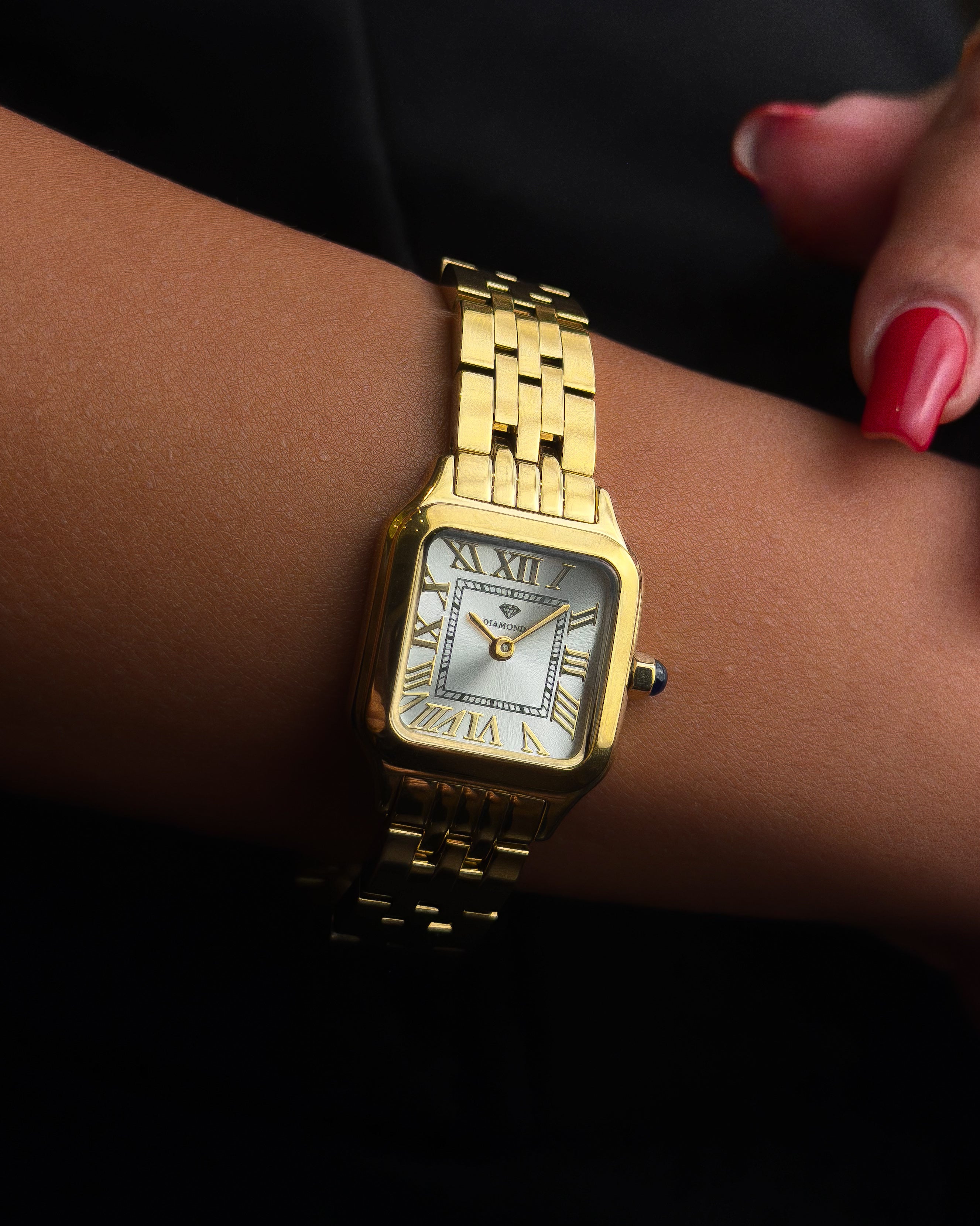 Classic Golden Watch