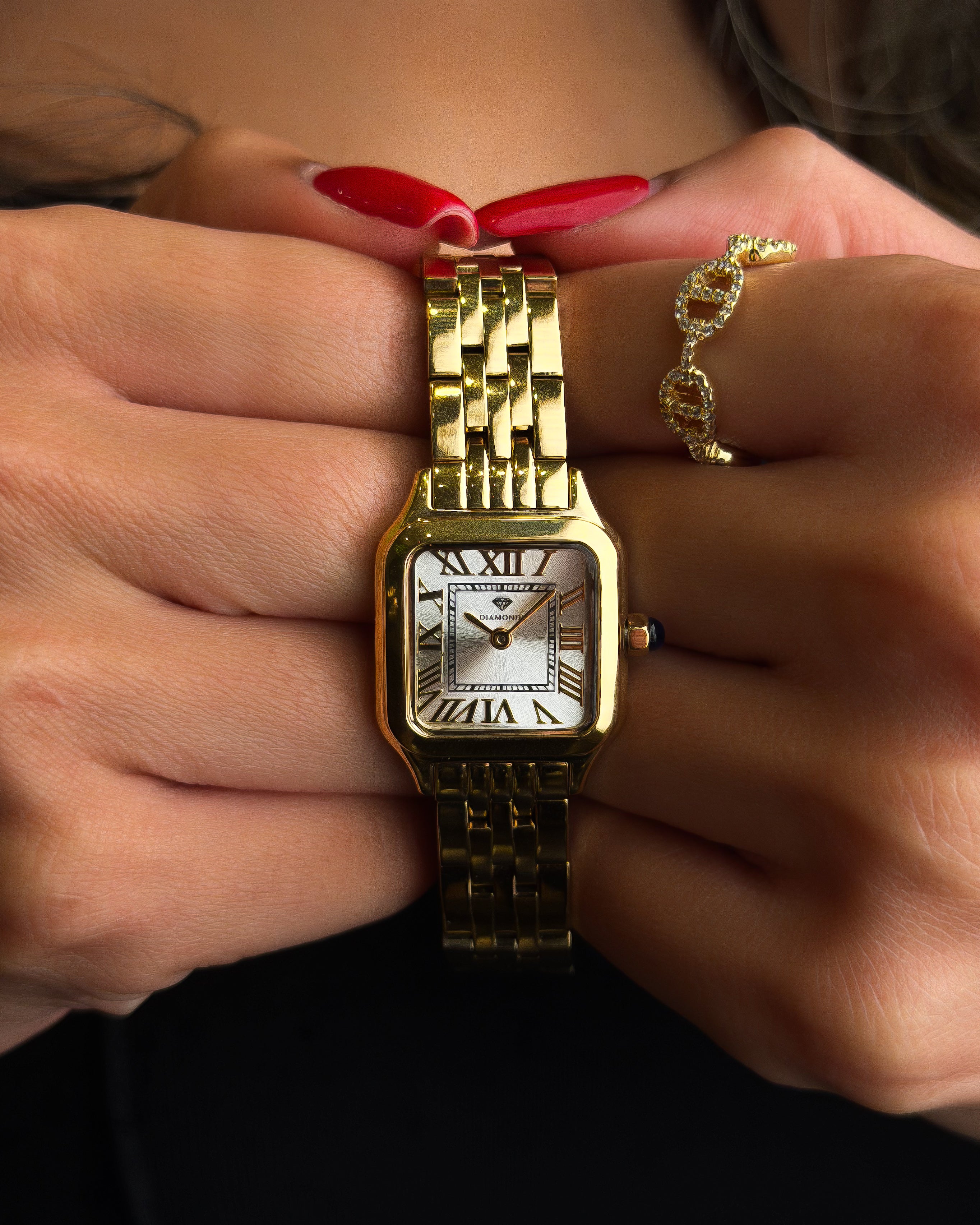 Classic Golden Watch