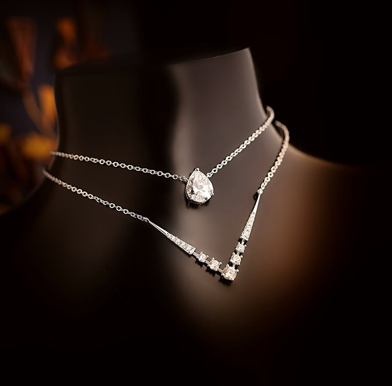 (white)تشوكر هابي دمعه
