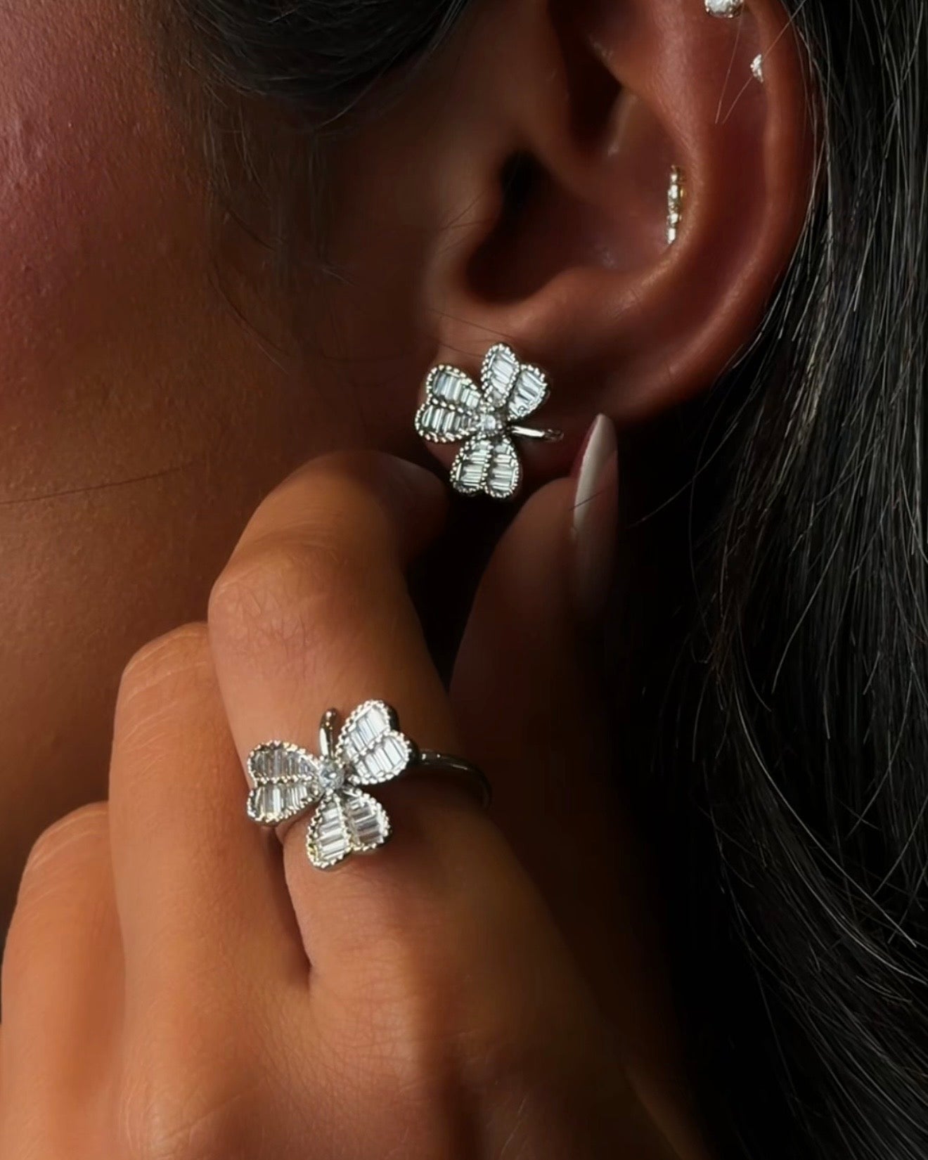 Sparkling Flowers Set