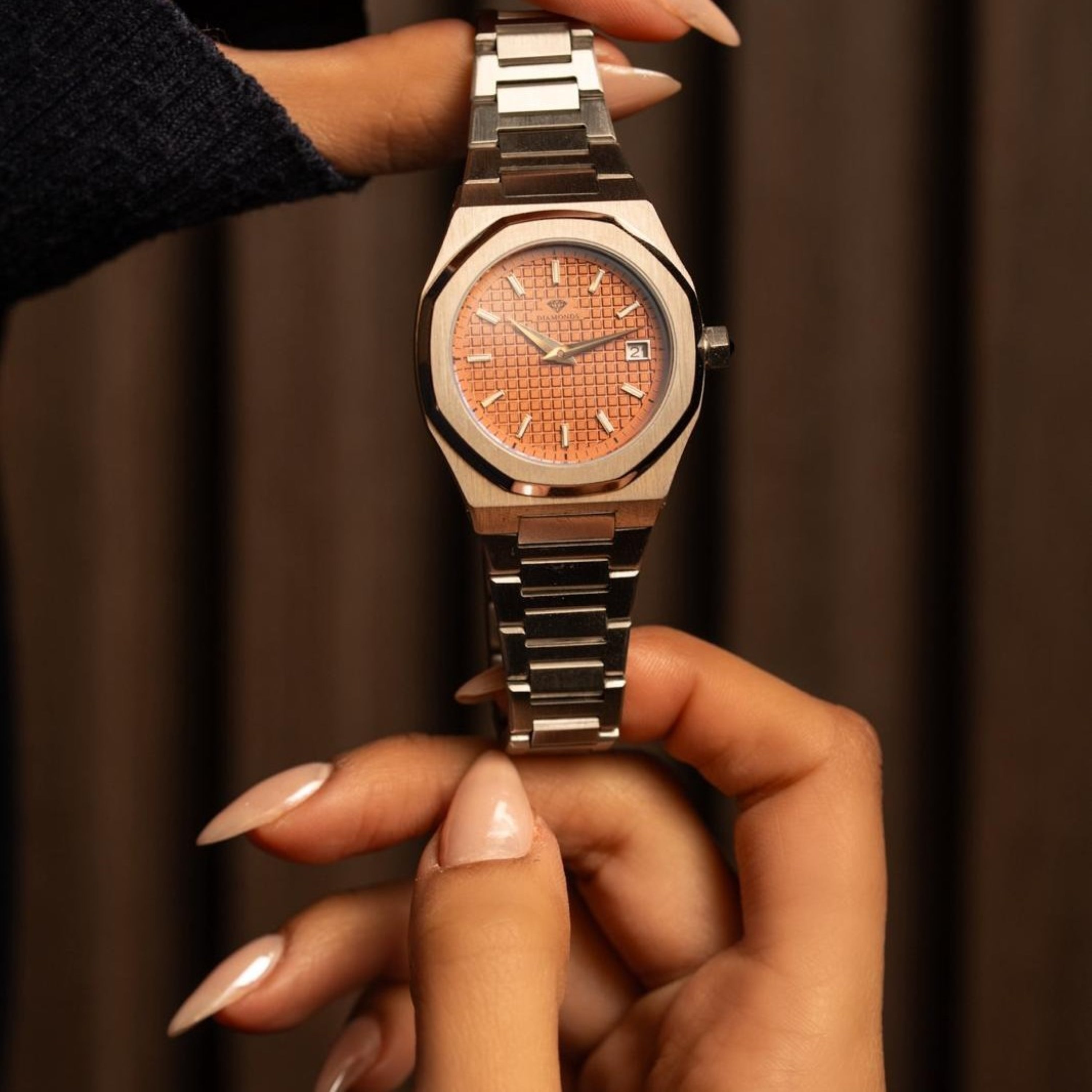 Orange  Dial - Steel