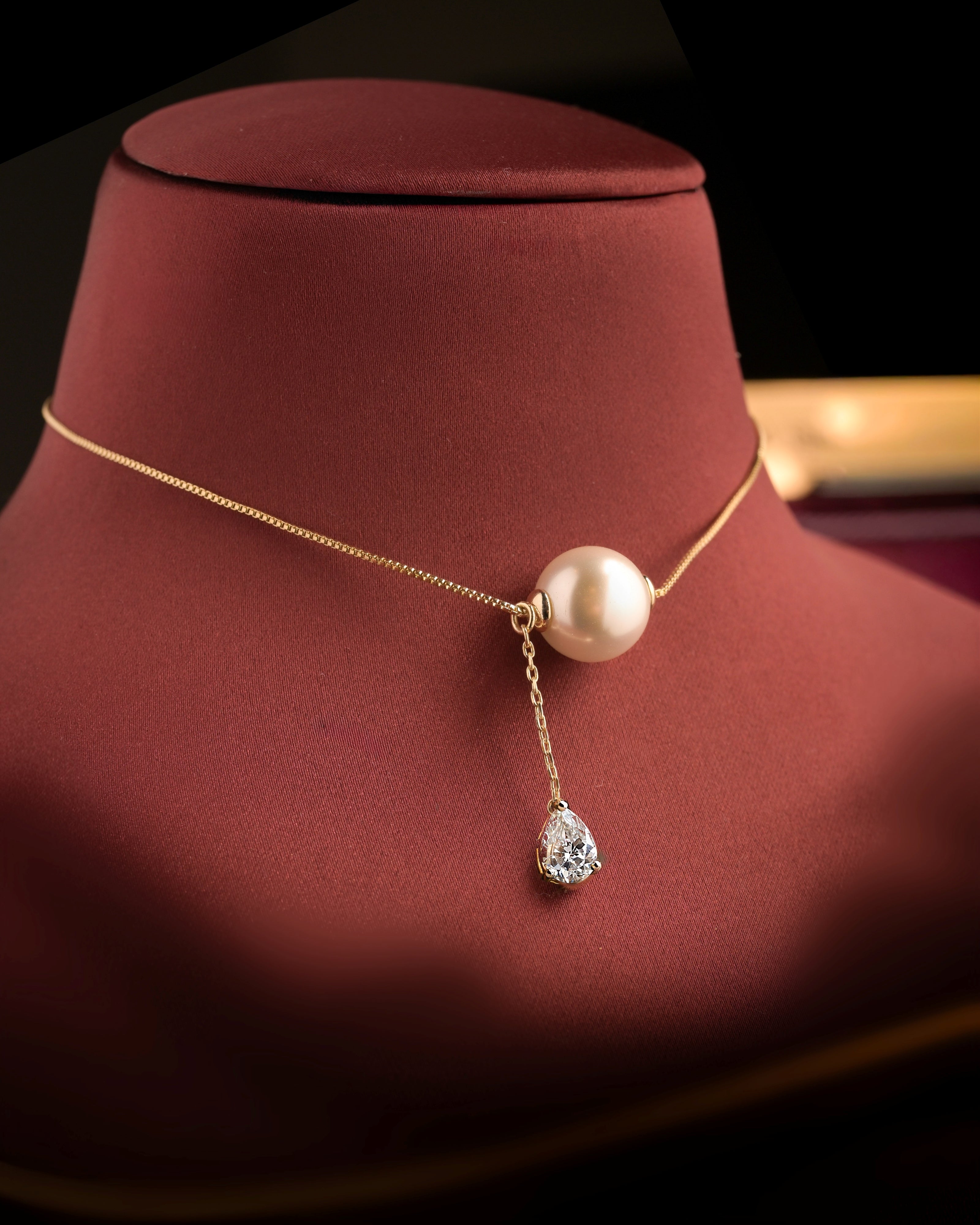 Droplet Necklace and Earring