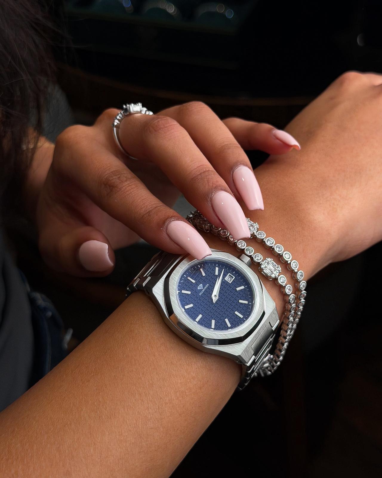 Blue Dial - Steel