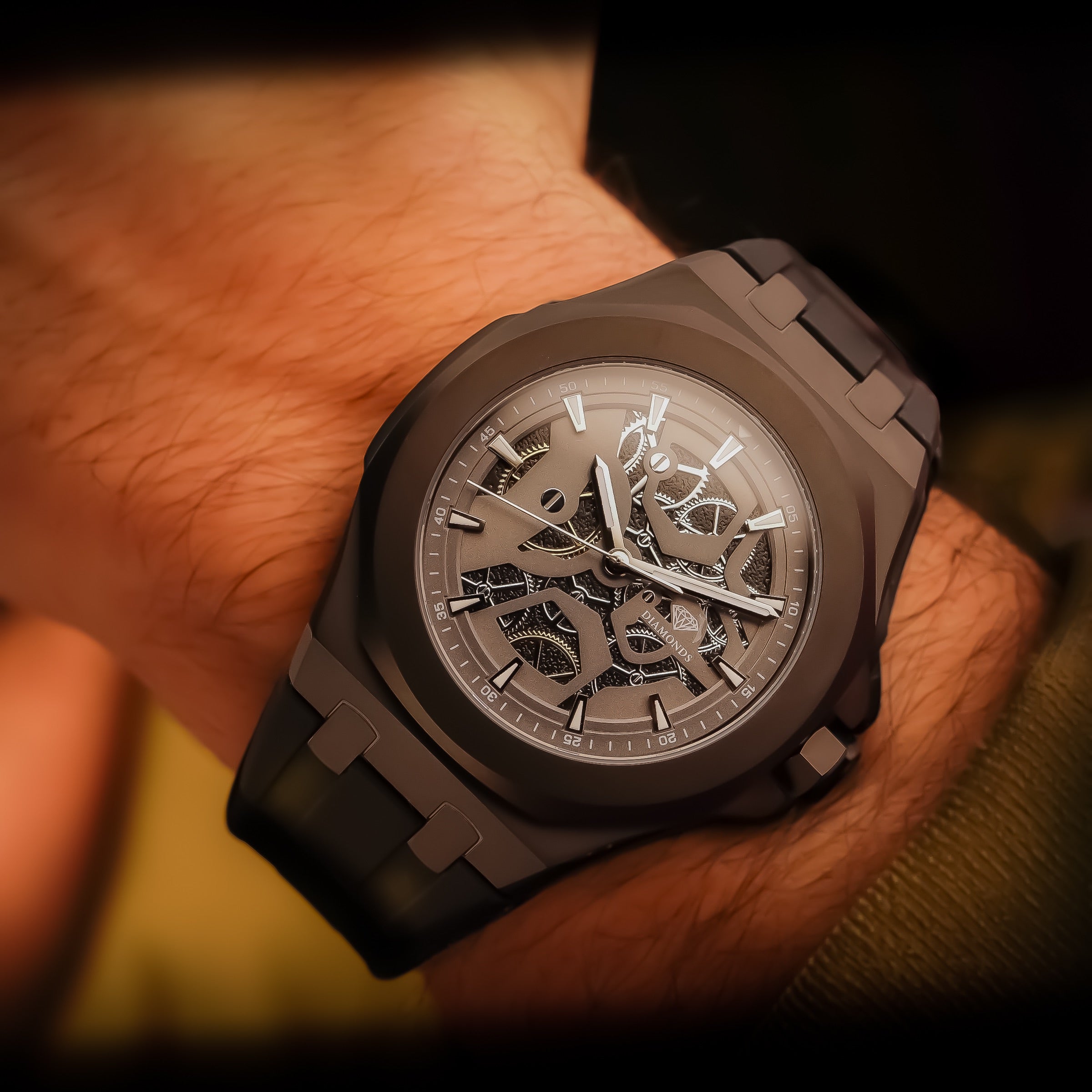 Gray Dial Mens