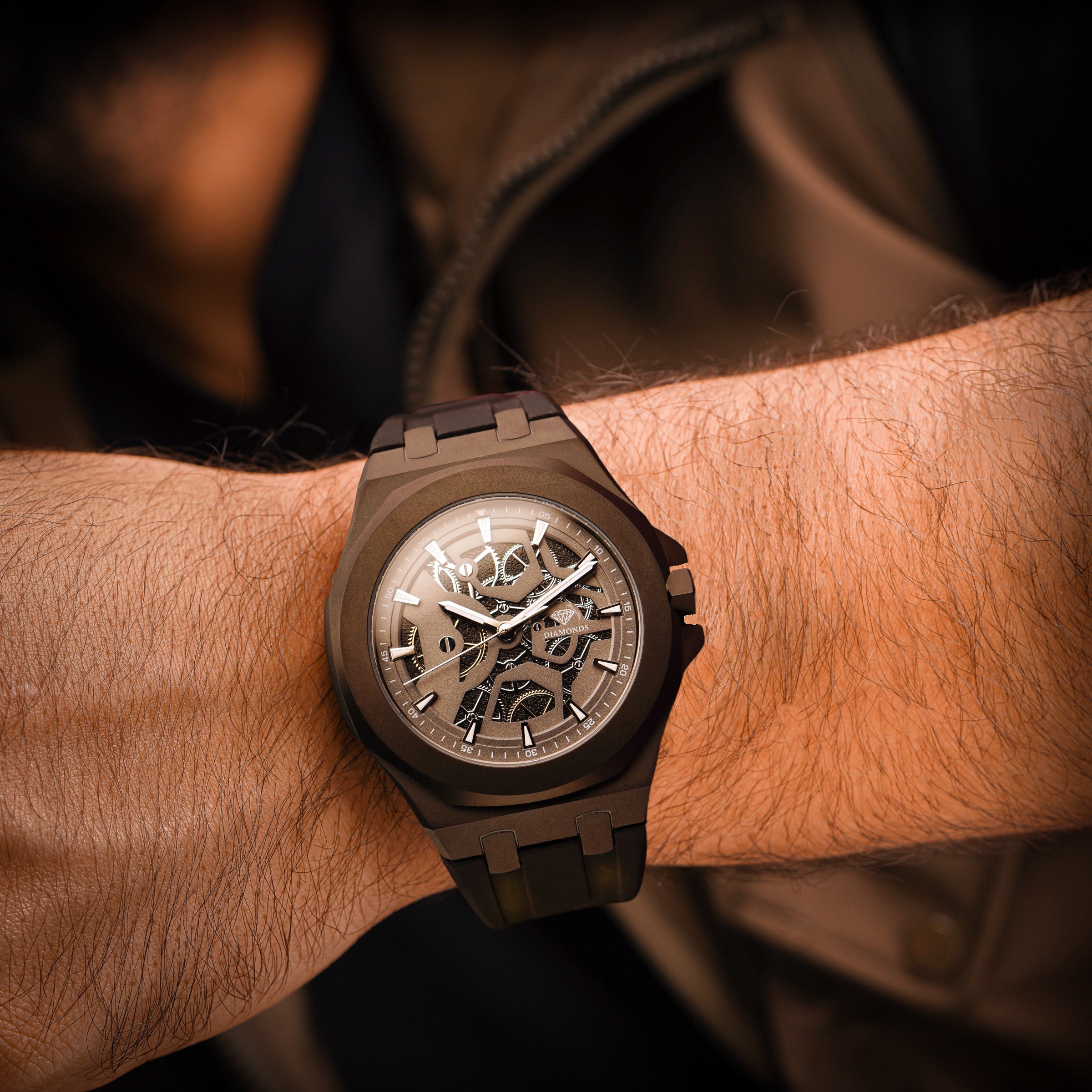 Gray Dial Mens