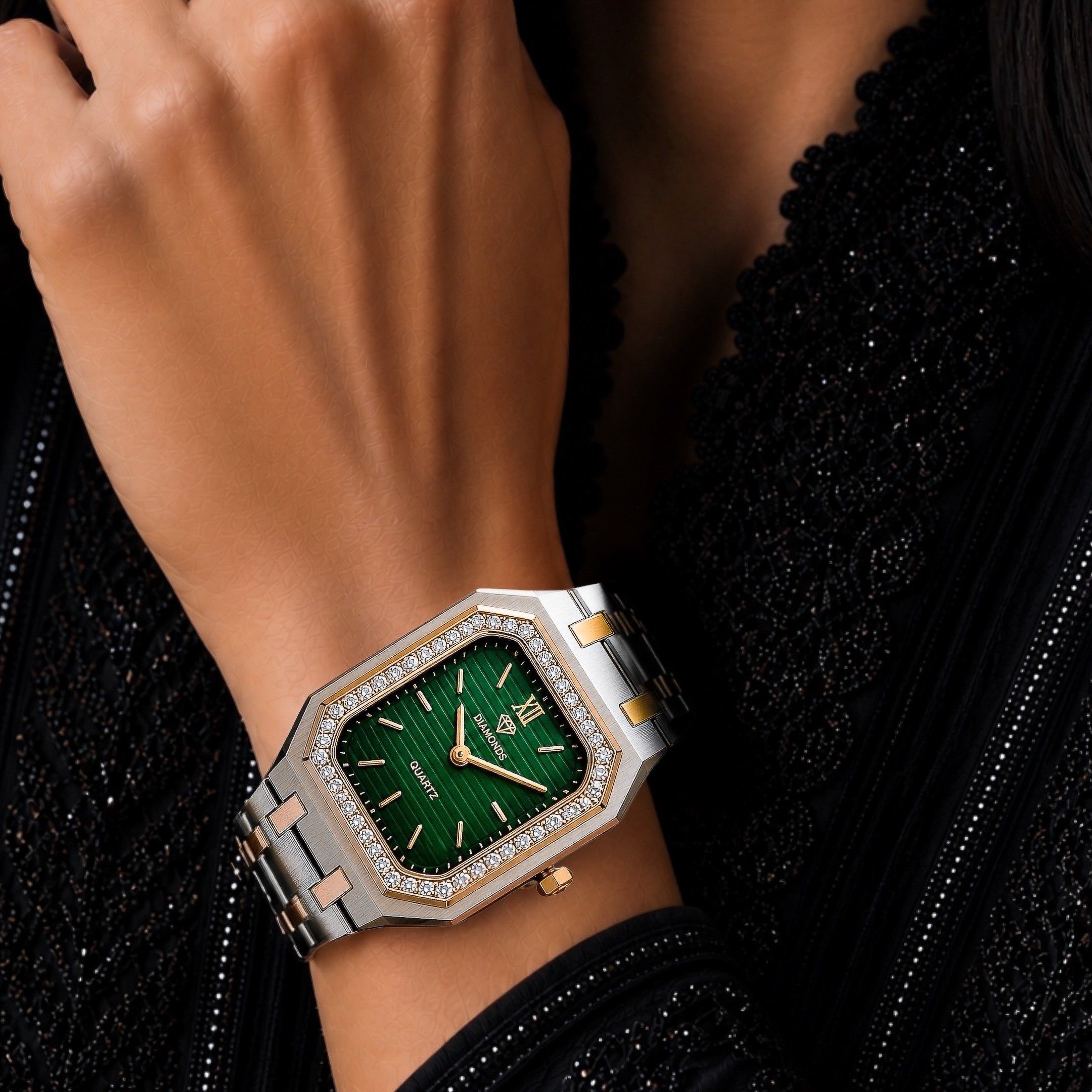 Diamond Green Dial