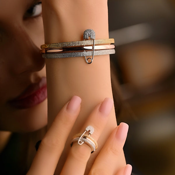 Bangle clipper Rose