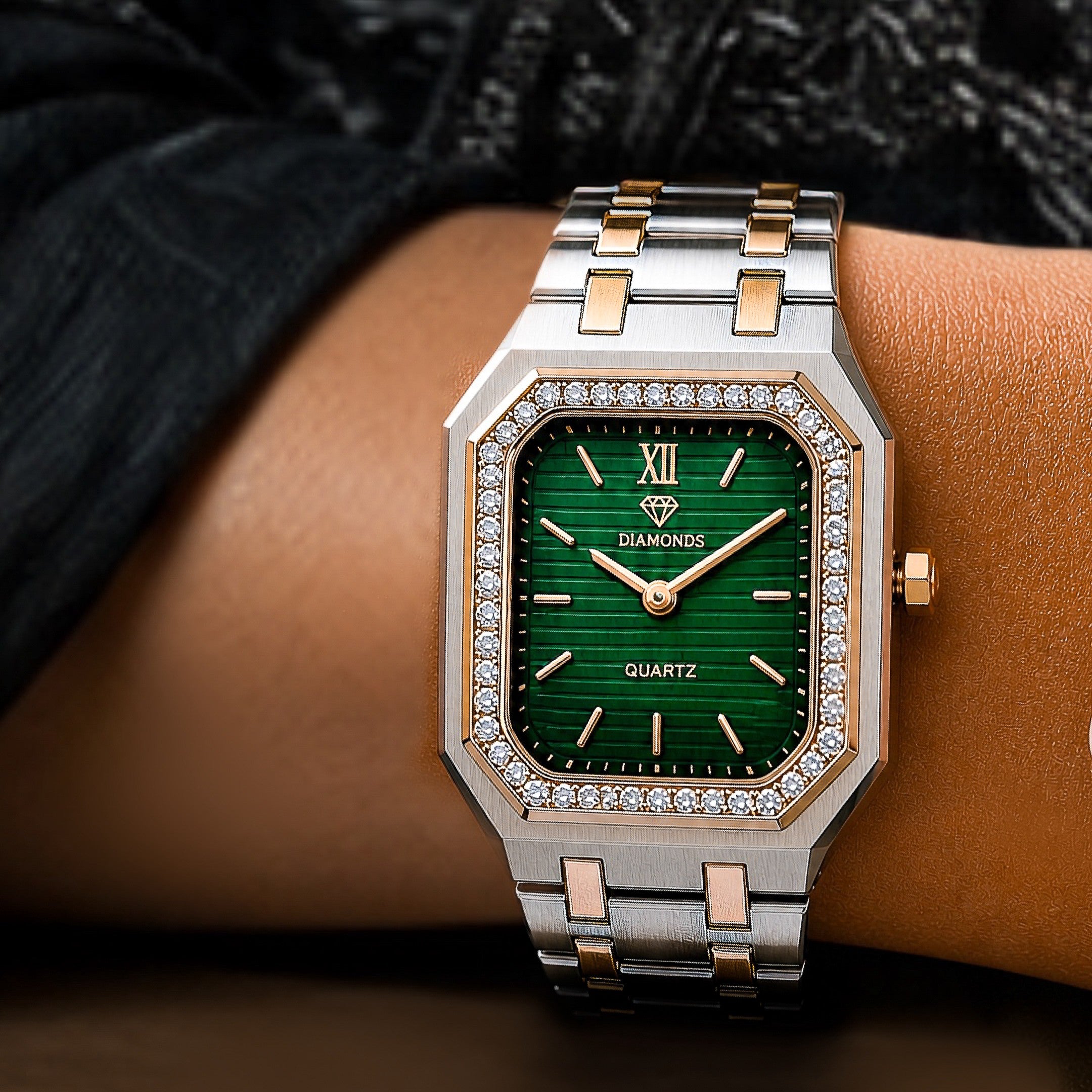 Diamond Green Dial