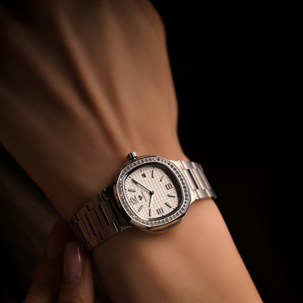 Aqua steel - white