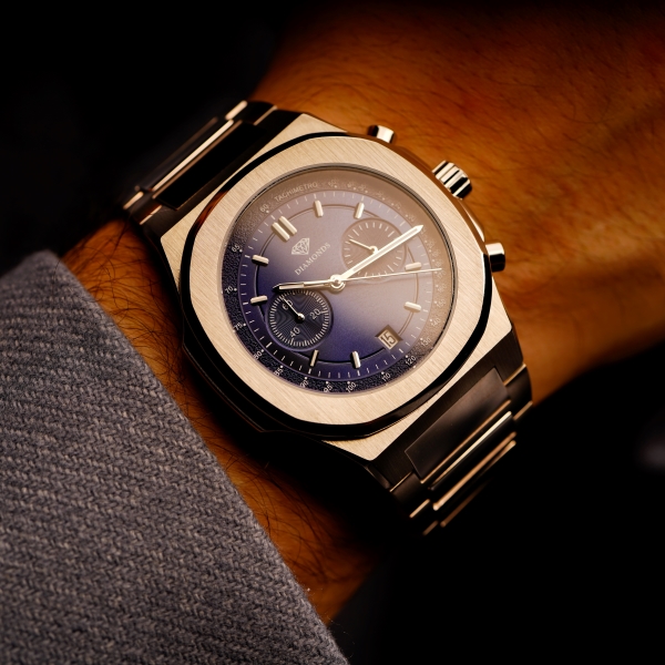 Blue Dial - Steel