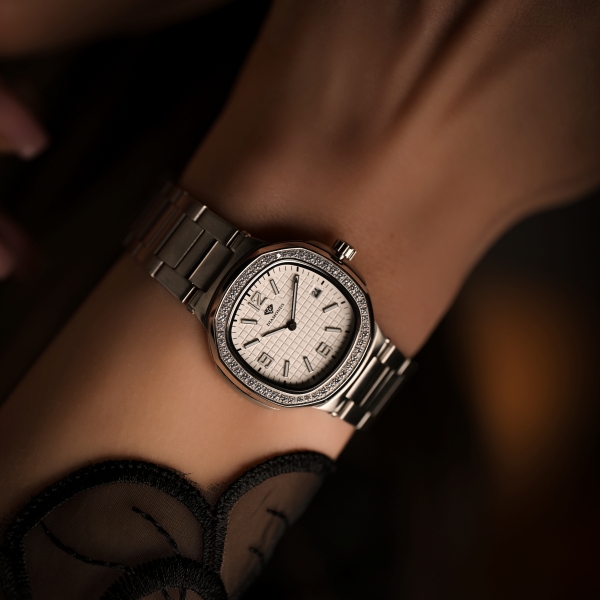 Aqua steel - white