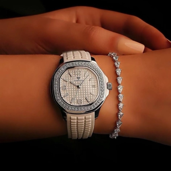 Women's White Dial