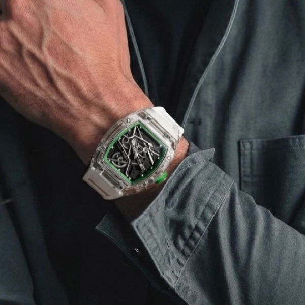 Skeleton White/Green